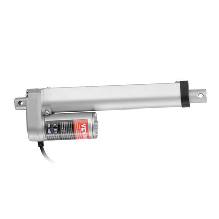 VEVOR 1000N Lineaire actuator DC 12V Lineaire aandrijving IP54 Elektrische lineaire motor 150 mm Slaglengte Geluidsniveau ≤50 dB Elektrische deuropener 14 mm/s Rijsnelheid Lineaire technologie Aanpassing Aandrijving