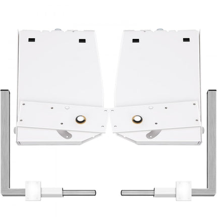 VEVOR Murphy Mount Wall Spring Mechanism 450kg Heavy Duty Ondersteuning Hardware Bedbeugel Compatibel met 1,2-1,8m Breedte DIY Kit voor Kingsize Bedden (Verticaal), Wit