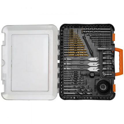 VEVOR boorset 100-delige schroevendraaierbitset met draagtas Multifunctioneel