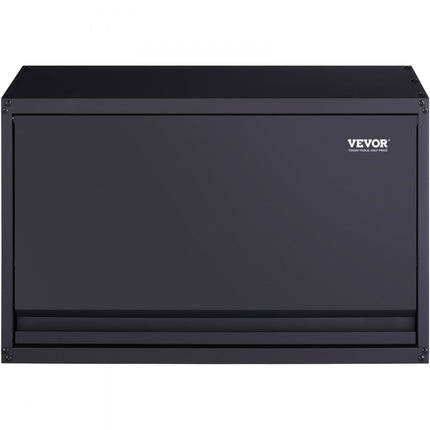 VEVOR werkplaatswandkast 77 x 31,8 x 50 cm wandkast 108 kg totaal draagvermogen (2 planken) werkplaatskast van 0,6 mm dikke SPCC plaatstaal Ideaal als opbergkast, gereedschapskast, kantoorkast