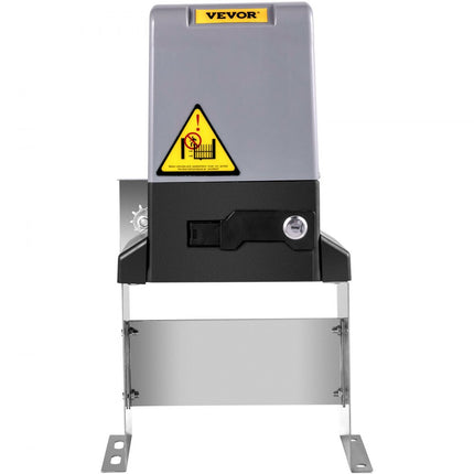 VEVOR automatische schuifpoortopener 1497kg, poortopeningsmotor met 2 afstandsbedieningen, opritrolpoort, afstandsbediening afstand 70m, schuifpoortdeuropener