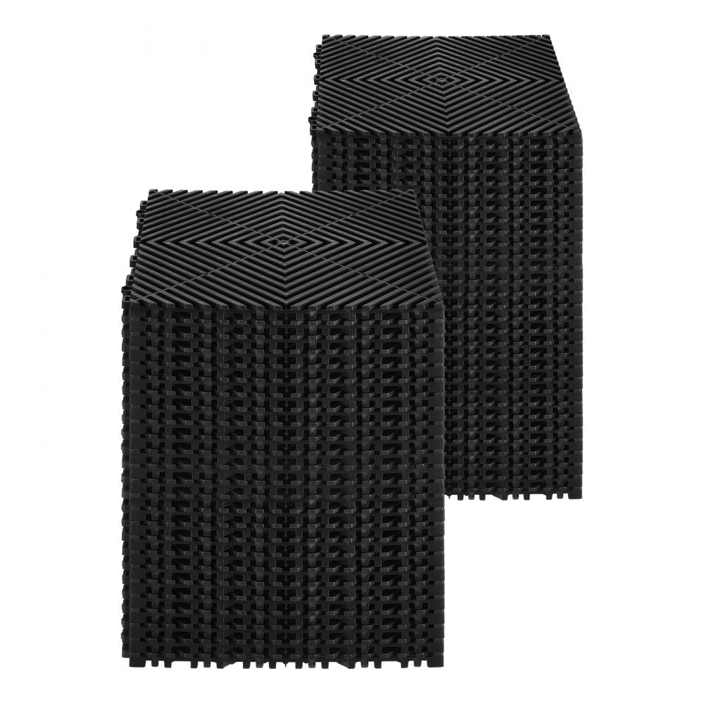 VEVOR Garagetegels in elkaar grijpend, 30,5 x 30,5 x 1,3 cm, 25 stuks garagevloerbedekking tegels, antislip dubbelzijdige textuur garagevloertegels, voor garages, kelders, reparatiewerkplaatsen VEVOR Garagetegels in elkaar grijpend, 30,5 x 30,5 x 1,3 cm, 25 stuks garagevloerbedekking tegels, antislip dubbelzijdige textuur garagevloertegels, voor garages, kelders, reparatiewerkplaatsen
