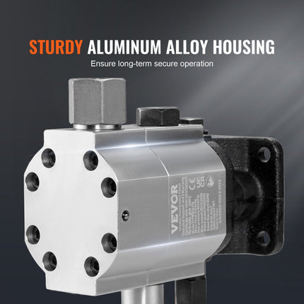 VEVOR hydraulische houtkloverpomp, 13 GPM, 2-traps 3000 PSI houtkloverpomp, 1" inlaat 1/2" NPT uitlaat 3600 RPM aluminium hydraulische tandwielpomp, voor kleine motorhoutklover, sneeuwploeg