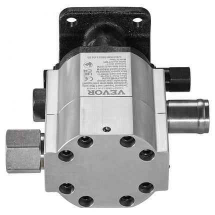 VEVOR hydraulische houtkloverpomp, 13 GPM, 2-traps 3000 PSI houtkloverpomp, 1" inlaat 1/2" NPT uitlaat 3600 RPM aluminium hydraulische tandwielpomp, voor kleine motorhoutklover, sneeuwploeg