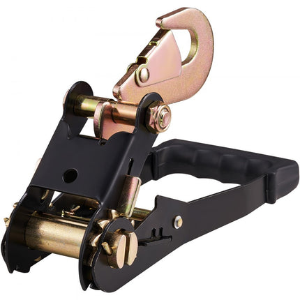 VEVOR wielkeg spanbandenset, 2" x 96" spanbanden autotransport, 4-delig aanhangerspansysteem 5000kg breukbelasting, ATV's, UTV's, aanhangwagens, wielblokken en spanbanden accessoires oranje