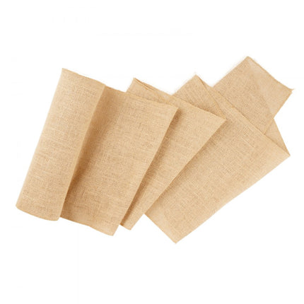 VEVOR jute stof 50x50 jute decoratieve stof ambachtelijke stof jute lint 355mmx9.1m