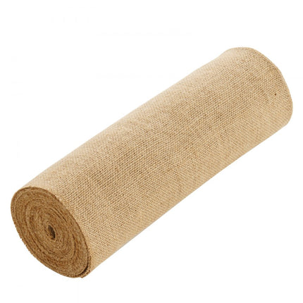 VEVOR jute stof 50x50 jute decoratieve stof ambachtelijke stof jute lint 355mmx9.1m