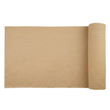 VEVOR jute stof 50x50 jute decoratieve stof ambachtelijke stof jute lint 914mmx45.7m