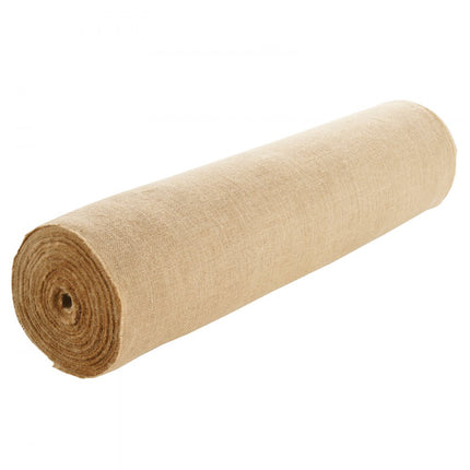 VEVOR jute stof 50x50 jute decoratieve stof ambachtelijke stof jute lint 914mmx45.7m