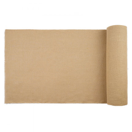 VEVOR jute stof jute decoratieve stof 1016 mm x 45,7 m voor ambachtelijke planten