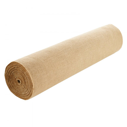 VEVOR jute stof jute decoratieve stof 1016 mm x 45,7 m voor ambachtelijke planten