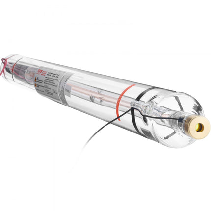 VEVOR 90W CO2 laserbuis 125cm laserbuis voor CO2 lasergraveur glazen laserbuis