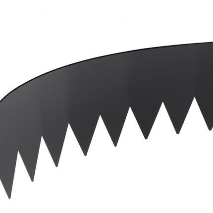 VEVOR gazonrand 40" x 8" (set van 3) Stalen gazonrandband Bedrand Bedrand Maairand Geschikt voor buitentuinen, paden, gazons, binnenplaatsen, bermen en meer