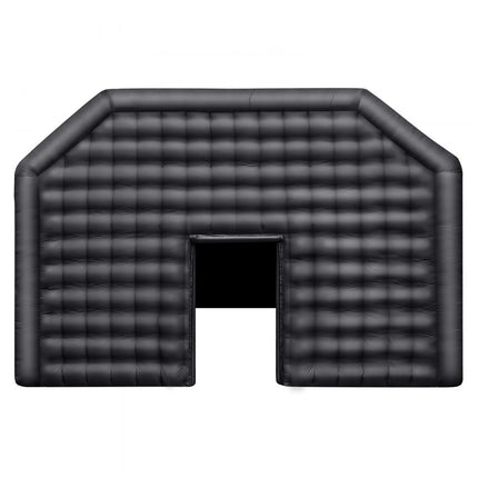 VEVOR opblaasbare nachtclub feesttent 29,5 x 19,7 x 13,1 voet zwart