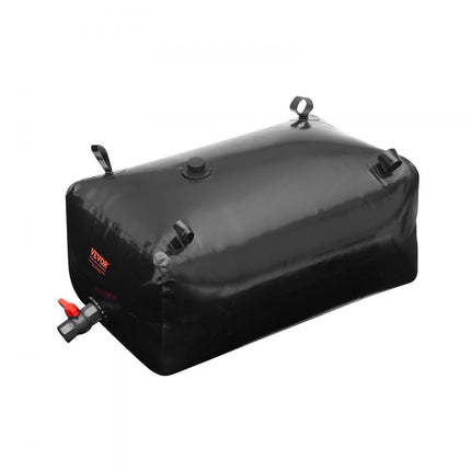 VEVOR Waterbelopslagcontainer Watertank Waterzak 200L Zwart