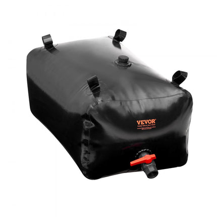 VEVOR Waterbelopslagcontainer Watertank Waterzak 200L Zwart