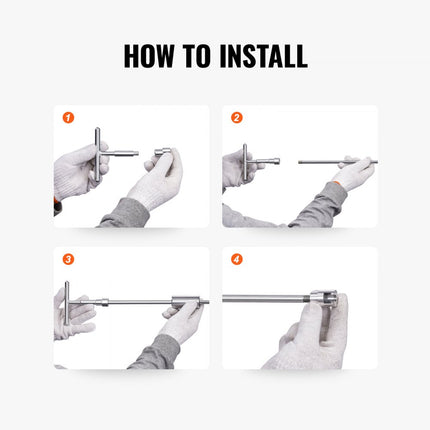 VEVOR 52-delige Dent Puller Pulling Tool Dent Repair Kit Bevat 20 Bridge Puller Tabs & 2 x Stripping Groove 2 in 1 Slide Hammer Puller Dent Removal Car Etc