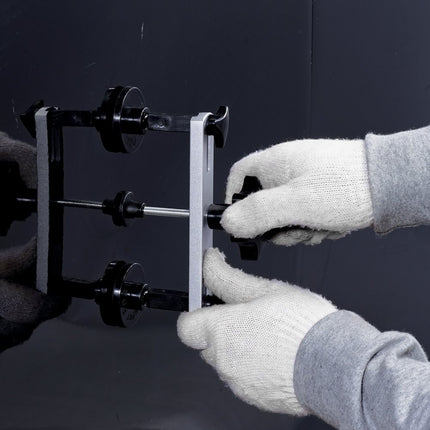 VEVOR 25-delige Bridge Dent Puller Dent Repair Kit Bevat 6 Bridge Puller Tabs & 12 Hot Glue Sticks Aluminium Dent Removal Tool Uitdeuken voor auto's Koelkasten Etc.