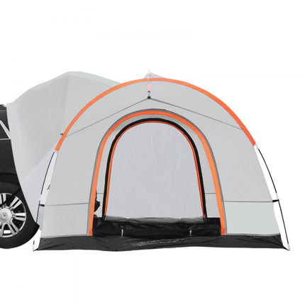 VEVOR daktent busluifel 240 x 240 x 230 cm, autotent achterklep inclusief dubbellaagse tent PU2000 mm daktent autodaktent waterdicht, geschikt voor kamperen, avontuur, uitstapjes, picknicks etc.