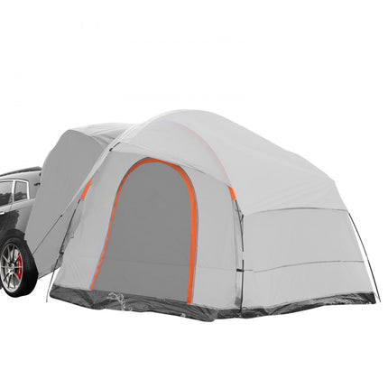 VEVOR daktent busluifel 240 x 240 x 230 cm, autotent achterklep inclusief dubbellaagse tent PU2000 mm daktent autodaktent waterdicht, geschikt voor kamperen, avontuur, uitstapjes, picknicks etc.