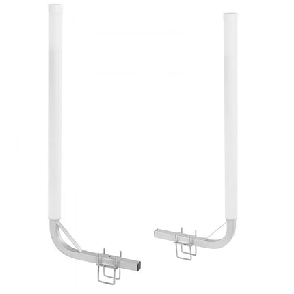 VEVOR L-vorm 1,2 m trailerpaal Boottrailer Instructies Cranksteun Bootgeleider, 16 cm verstelbare breedte Boottrailer Guide-on, reserveonderdelen en accessoires voor skiboot Vissersboot Zeilboottrailer