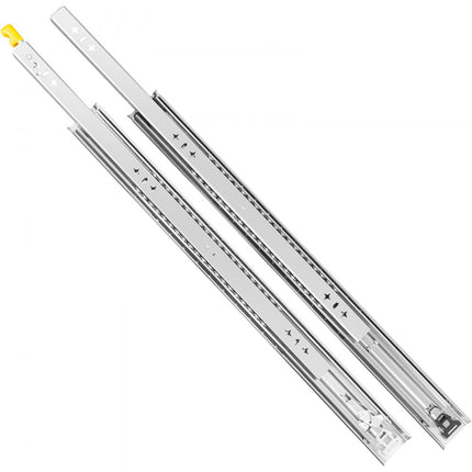 VEVOR Lade Rails Heavy Duty Ladegeleiders 2 Stuks Ladegeleiders 30 Vergrendelbare Ladegeleiders 250LBS Capaciteit Ladegeleiders Driedelige Volledig