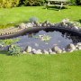 VEVOR vijverfolie 9 x 10,6 m zwemvijverfolie 1,5 mm visvijverfolie EPDM tuinzwembadmembraan afdichtingsfolie tuinvijverfolie Geschikt voor visvijvers watervallen kunstmatige meren aquacultuurbedrijven