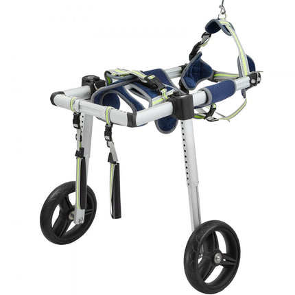 VEVOR Huisdier Rolstoel Rolstoel Hond Rolstoel Loophulp Verstelbaar (M)