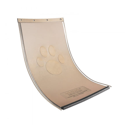 VEVOR vervangingsklep deurklep voor huisdierluik 260,4x412,8mm PVC weerbestendig L