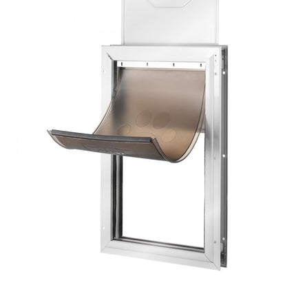 VEVOR vervangingsklep deurklep voor huisdierluik 260,4x412,8mm PVC weerbestendig L