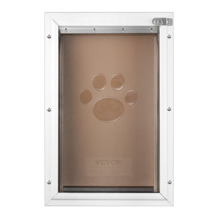 VEVOR vervangende klepdeurklep voor huisdierluik 209,6x311,2mm PVC weerbestendig M