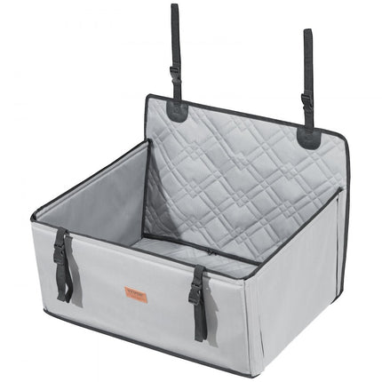 VEVOR hondenautostoel achterbank achterbank hondenstoel auto 22kg 750x580x500mm grijs