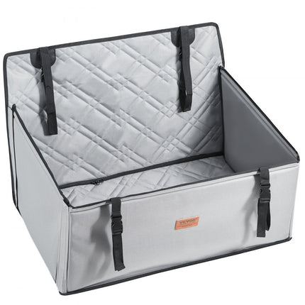 VEVOR hondenautostoel achterbank achterbank hondenstoel auto 22kg 750x580x500mm grijs