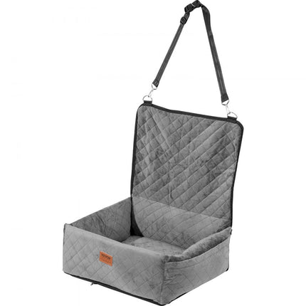 VEVOR hondenautostoel voor-/achterzit hondenstoel auto 600x500x670 18kg grijs