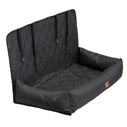 VEVOR hondenautostoel achterbank achterbank hondenstoel auto 45kg 127x50x56cm zwart