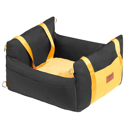 VEVOR hondenautostoel voor-/achterzit hondenautostoel 585x560x330mm 11kg zwart