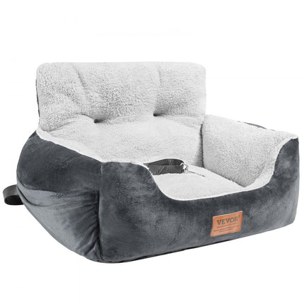 VEVOR hondenautostoel voor-/achterzit hondenstoel auto 55x48x31cm 9kg donkergrijs
