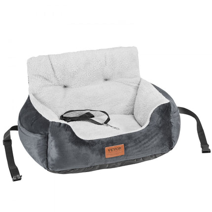 VEVOR hondenautostoel voor-/achterzit hondenstoel auto 55x48x31cm 9kg donkergrijs