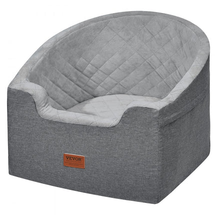 VEVOR hondenautostoel voor-/achterzit hondenstoel auto 560x508x410mm 25kg grijs