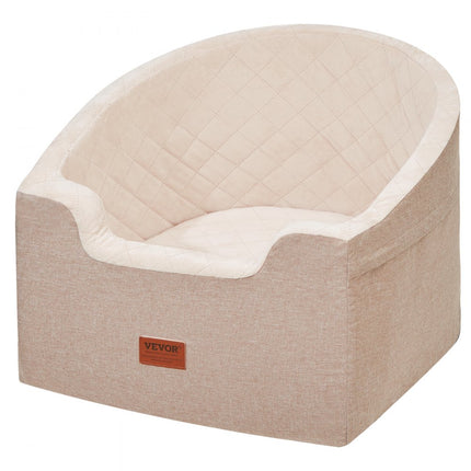 VEVOR hondenautostoel voor-/achterzit hondenstoel auto 560x508x410mm 25kg bruin