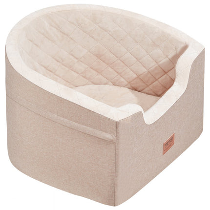 VEVOR hondenautostoel voor-/achterzit hondenstoel auto 560x508x410mm 25kg bruin