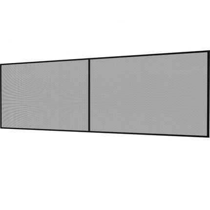 VEVOR Garagedeurscherm 19" x 84" voor 2 auto's 5lb Heavy Duty glasvezelgaas voor snelle toegang met zelfsluitende magneet en verzwaarde basis Kind-/diervriendelijk