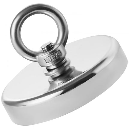 VEVOR 454kg Supersterke magnetische visset Enkelzijdig trektouw Hoge prestaties