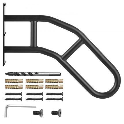 VEVOR 813mm reling trapleuning leuning trapleuning 1-3 treden 200kg