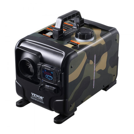 VEVOR diesel luchtverwarmer dieselkachel 8kW 12V/24V Bluetooth APP bediening