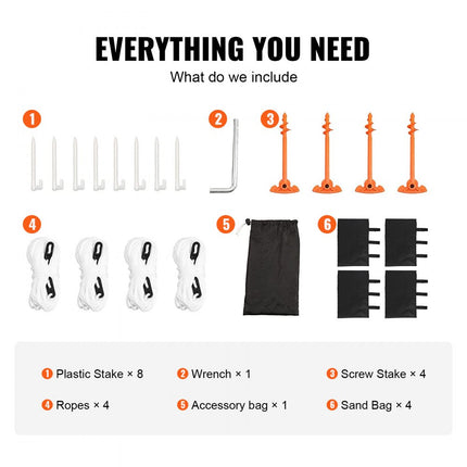 VEVOR Pop-up broeikas, 98" x 72" x 90" broeikas, PE-afdekking met hoge sterkte met deuren en ramen en gepoedercoat stalen frame, geschikt voor planten en opslag