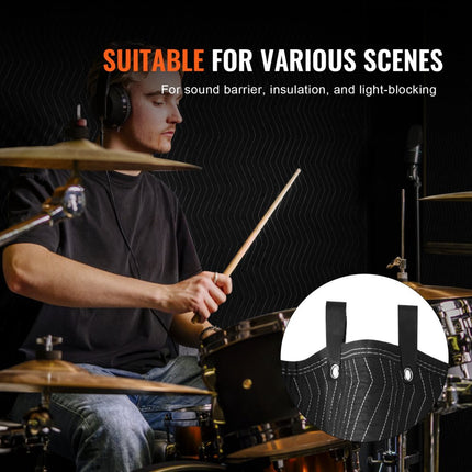 VEVOR verhuisdekens 2438 x 2032 mm meubeldekens opbergdekens van polyester stof verhuisdekens transportdekens meubelinpakdekens inpakdekens ter bescherming van meubels