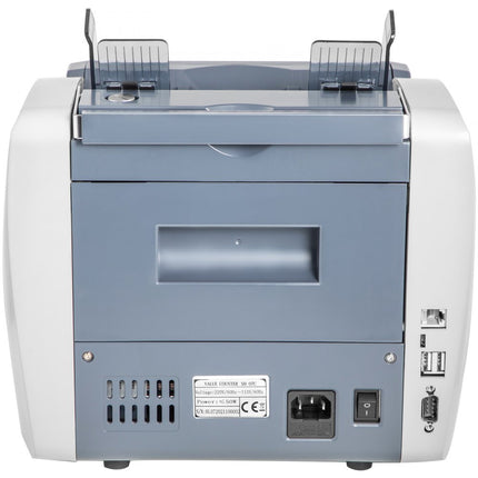 VEVOR Bankbiljettenteller 200 Biljetten Geldtelmachine >800pcs/min Biljettelmachine met 8 Meerdere Modellen en Meerdere Detectie, voor Supermarkten Metro's Automatische Verkopers Detailhandelaren enz