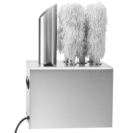 VEVOR glaspolijstmachine catering 5 polijstkoppen 330 glazen/u 1320 W