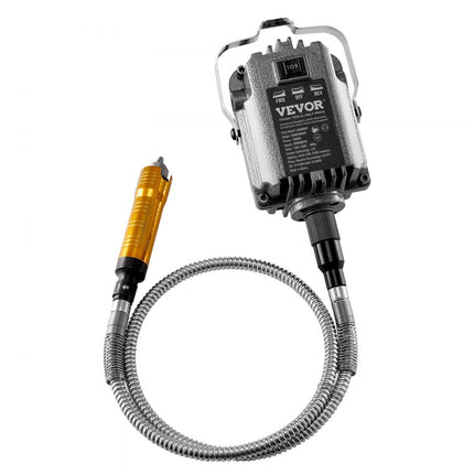 VEVOR flex-as slijpmachine roterend gereedschap 1000W 30000rpm voetpedaal 31 stuks